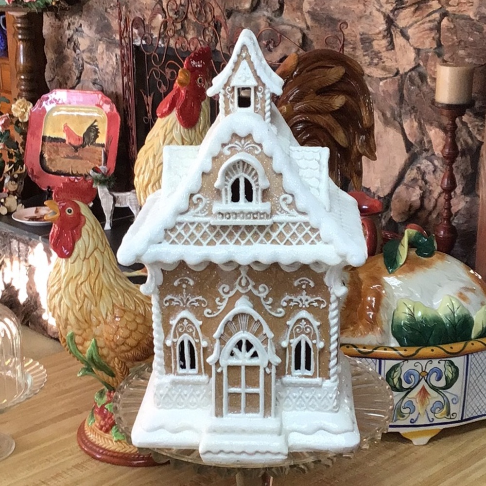 Gingerbread house, new, Raz